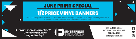 June 2020 Vinyl Banner Special